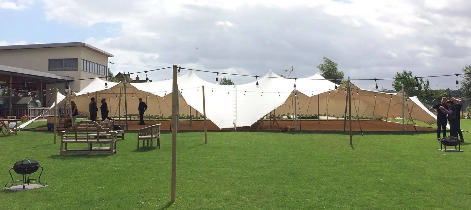 Stretch Tent for Hire. Provided by Freestretch