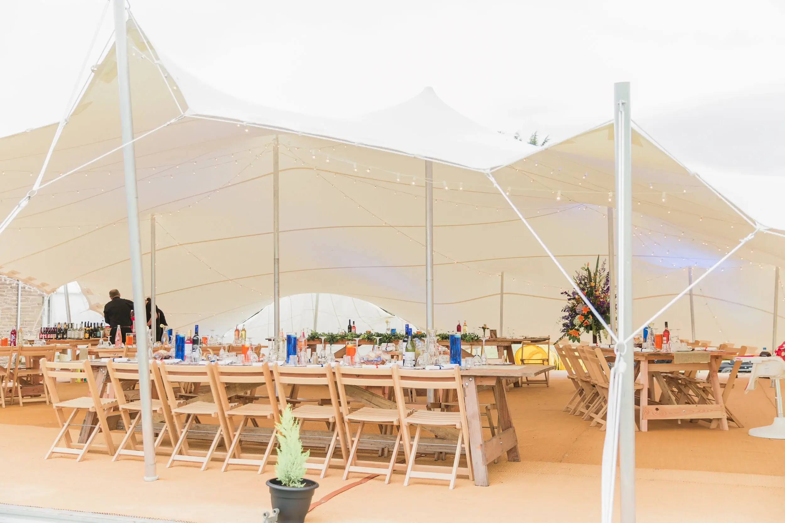 Stretch Tent installed by Freestretch