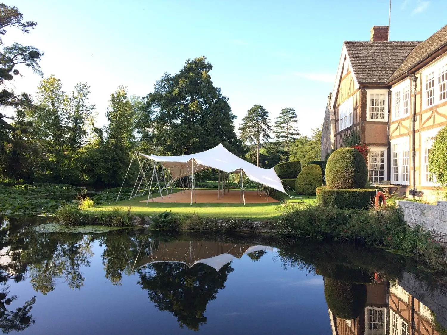 Stretch Tent provided by Freestretch. Stretch Tent for hire